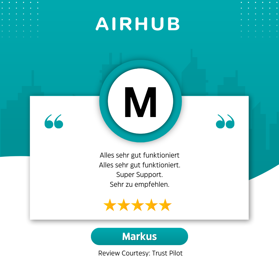 Airhub Customer Review