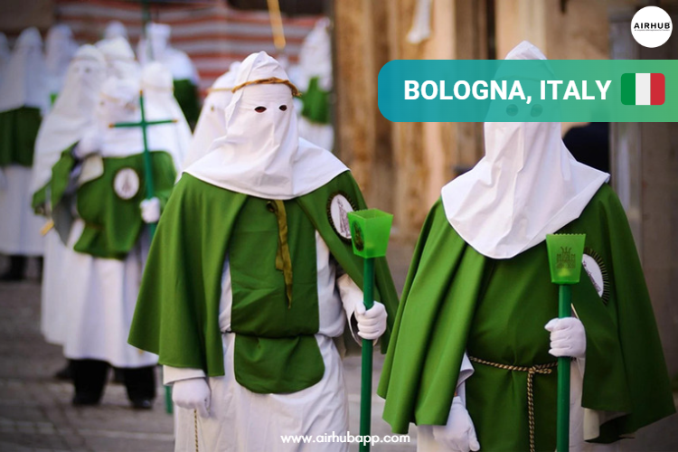 Easter in Bologna, Italy