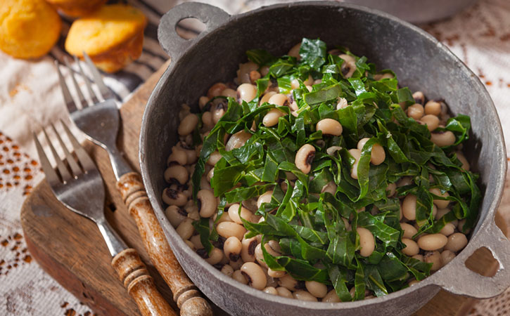 Greens and Black-Eyed Peas