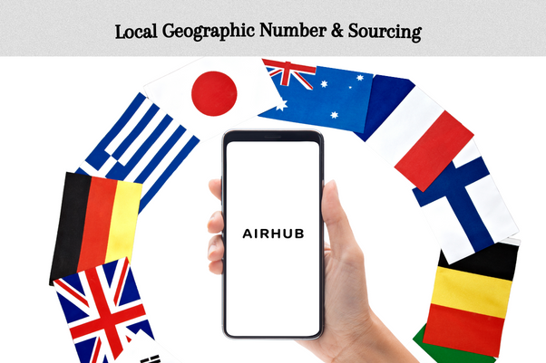 Local Geographic eSIM Number - Airhubapp