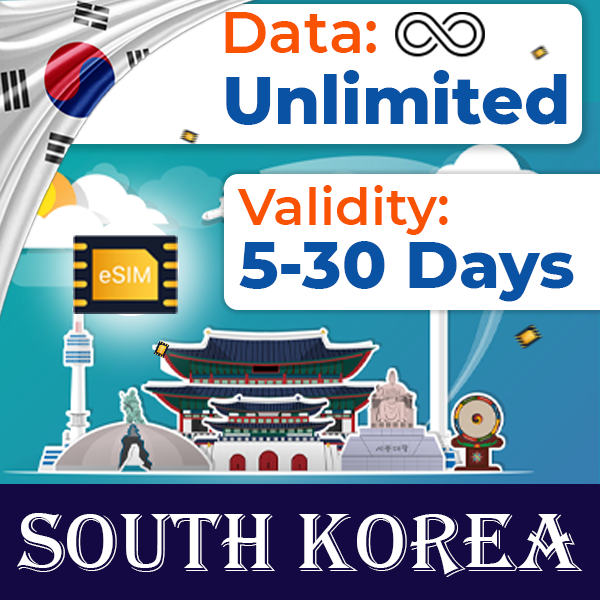 South Korea eSIM 